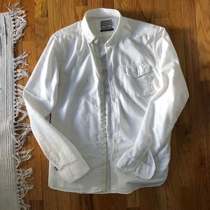 Scotch & Soda White Oxford Button Down (Fits Closer to Medium)